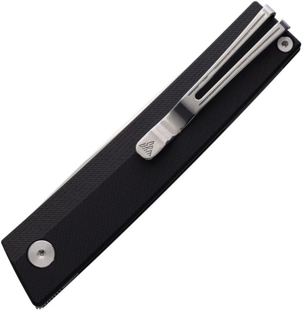 SRM Knives 401L Linerlock Black G10 Folding Knife 3.25"
