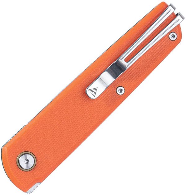 SRM Qrick Linerlock Folding Knife 14C28N Green G10 EDC