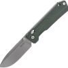 SRM Rubik Ambi Lock Green 14C28N Folding Knife