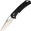 SRM Knives 9201 Ambi Lock D2 Satin - Black G10