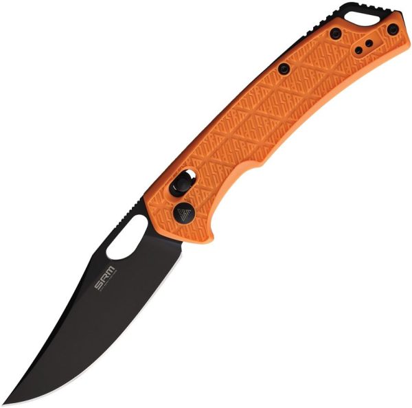 SRM Knives 9201 Ambi Lock Orange - 8Cr13MoV Stainless