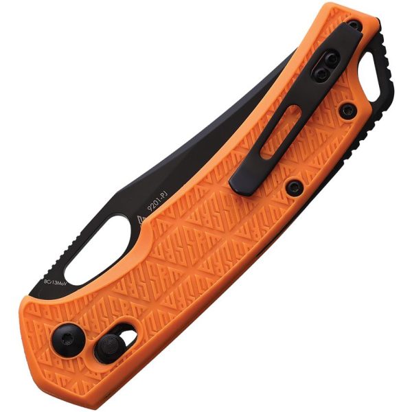 SRM Knives 9201 Ambi Lock Orange - 8Cr13MoV Stainless