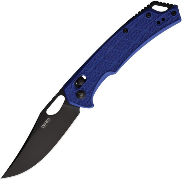 SRM Knives 9201 Ambi Lock Blue - 8Cr13MoV Stainless