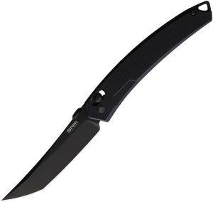 SRM Knives 9211 Ambi Lock Black Tanto Folding Knife