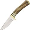 SS7003.jpg Steel Stag Whitetail Skinner Fixed Blade Stag Handle Knife