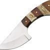 Steel Stag Short Skinner Fixed Blade Stag Handle