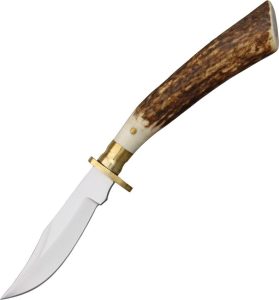 SS7015.jpg Steel Stag Small Hunter Fixed Blade Stag Handle