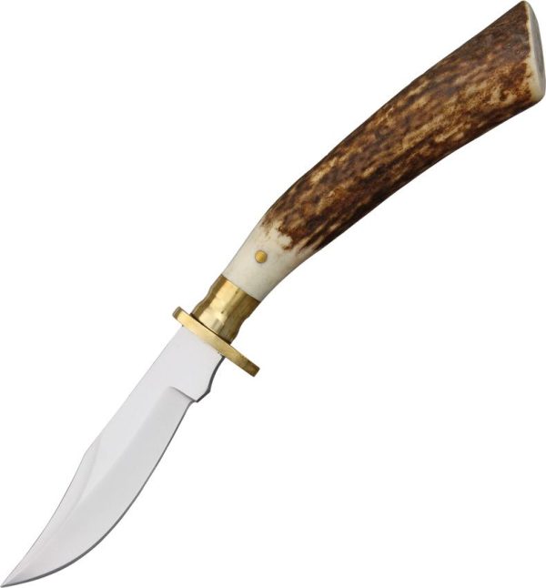 SS7015.jpg Steel Stag Small Hunter Fixed Blade Stag Handle