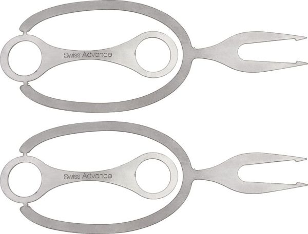 Swiss Advance DORO Grill Tool Set of 2 - Stainless