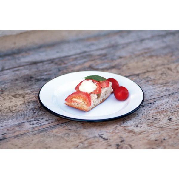 SSA51387_add_02.jpg Swiss Advance COELO Enamel Plate 9.44in - Black/White