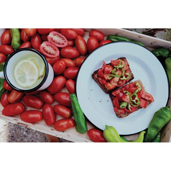 SSA51387_add_04.jpg Swiss Advance COELO Enamel Plate 9.44in - Black/White