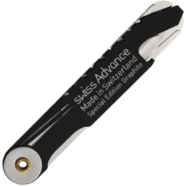 Swiss Advance CRONO N5 Multi Tool Black Stainless - 8-Tool