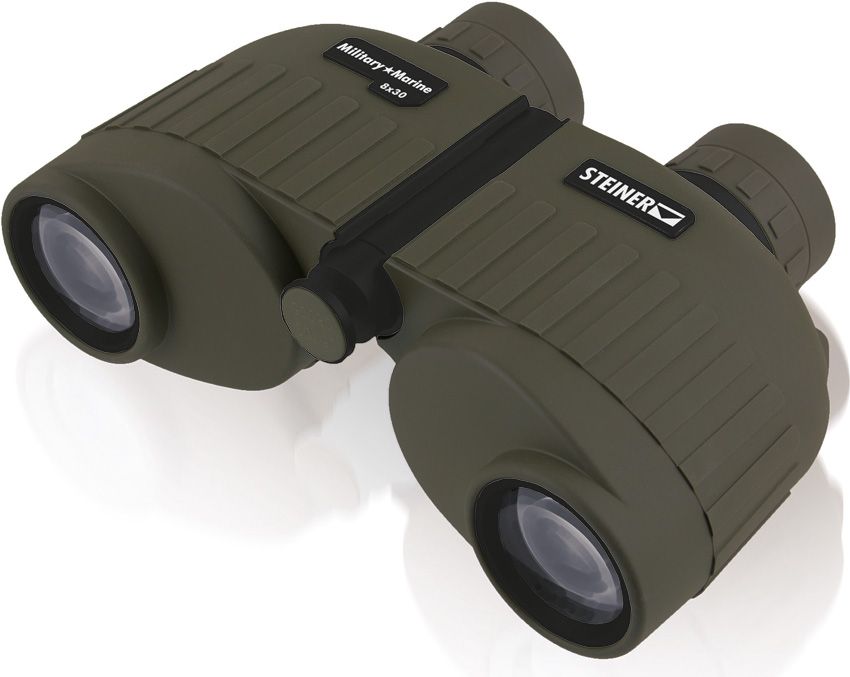 Steiner 8x30 Military Marine Binoculars OD Green w/ Case