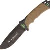StatGear Surviv-All Full Tang Survival Knife - Brown