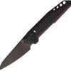 Stedemon NOC MT27 Axis Lock Folding Knife - Black/Red