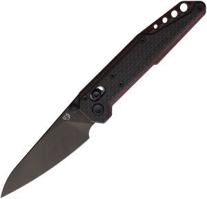 Stedemon NOC MT27 Axis Lock Folding Knife - Black/Red