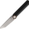 Stedemon NOC MT20 Framelock Folding Knife - Black Titanium