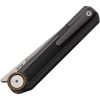Stedemon NOC MT20 Framelock Folding Knife - Black Titanium