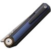 Stedemon NOC MT20 Framelock Folding Knife - Blue Titanium