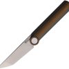Stedemon NOC MT20 Framelock Folding Knife - Bronze Titanium