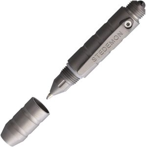 Stedemon EDC Tactical Pen Blasted Titanium
