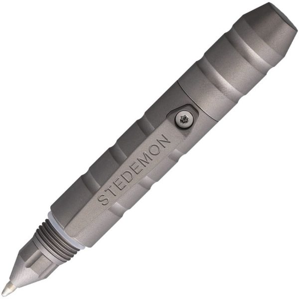STEP01BLS_add_01.jpg Stedemon EDC Tactical Pen Blasted Titanium
