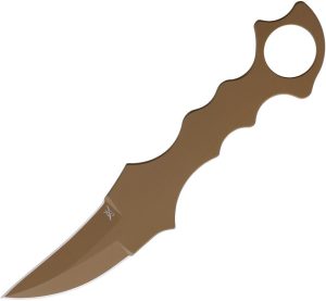 Stroup Knives Arctic Fox Fixed Blade FDE 2.5" Dark Earth