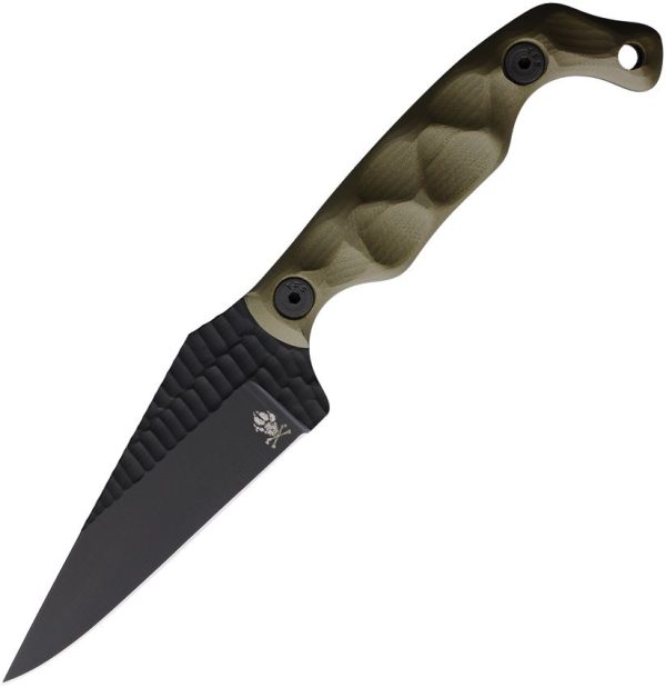 Stroup Knives Bravo 5 Fixed Blade OD Green G10