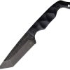 Stroup Knives Bravo 5 Fixed Blade Tanto 1095HC Black G10