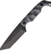 Stroup Knives Bravo 5 Fixed Blade Tanto 1095HC Gray G10
