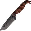 Stroup Knives Bravo 5 Fixed Blade Tanto 1095HC Steel Rosewood