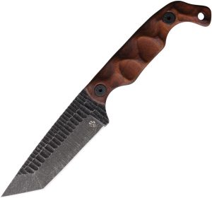 Stroup Knives Bravo 5 Fixed Blade Tanto 1095HC Steel Rosewood