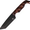 Stroup Knives Bravo 5 Tanto Rosewood Fixed Blade