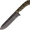 Stroup Knives BK1 Fixed Blade 7.75" 1095HC OD Green G10