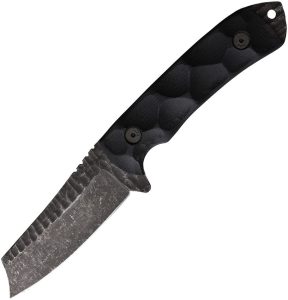 Stroup Knives Desert Fox Fixed Blade Black G10