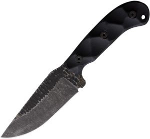 Stroup Knives GP1 Fixed Blade 1095HC Steel Black G10 USA