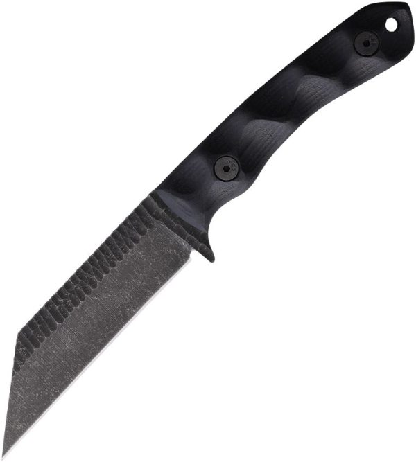Stroup Knives GP3 Fixed Blade 1095HC Steel Black G10 USA