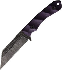 Stroup Knives GP3 Fixed Blade Purple G10 1095HC Steel