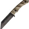 Stroup Knives GP3 Fixed Blade 4" 1095HC Steel Tan G10