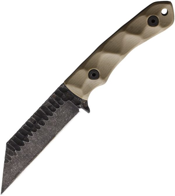 Stroup Knives GP3 Fixed Blade 4" 1095HC Steel Tan G10