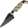 Stroup Knives Mini Mod 1 Fixed Blade Tan G10 1095HC Steel