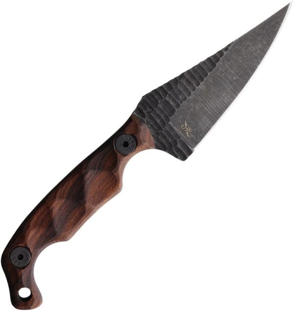 Stroup Knives Mini Mod 1 Fixed Blade Rosewood 1095HC Steel