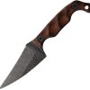 Stroup Knives Mini Mod 2 Rosewood Fixed Blade 1095HC Steel