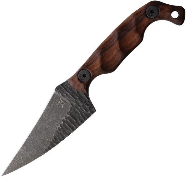Stroup Knives Mini Mod 2 Rosewood Fixed Blade 1095HC Steel
