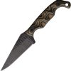 Stroup Knives Mini Fixed Blade Camo 1095HC Steel USA Made