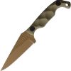 Stroup Mini Fixed Blade OD Green G10 1095HC Cerakote