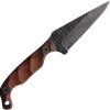 Stroup Knives Mini Fixed Blade Rosewood 1095HC Steel USA Made