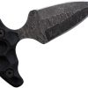 Stroup Knives Stabber Push Dagger 2.75" 1095HC Black w/ Kydex Sheath
