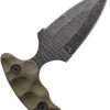 Stroup Knives Stabber Push Dagger 1095HC OD Green