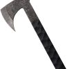 Stroup Knives Spike Tomahawk 1095HC Steel Black w/ Sheath